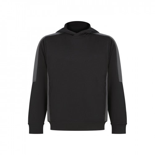 Front - Finden & Hales Childrens/Kids Team Contrast Hoodie