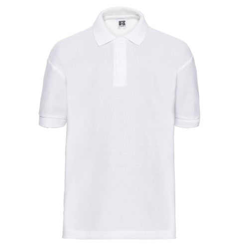 Front - Russell Childrens/Kids Pique Polo Shirt