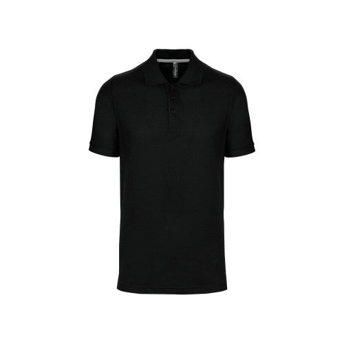 Front - Kariban Mens Pique Anti-Bacterial Polo Shirt