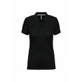 Front - Kariban Womens/Ladies Pique Anti-Bacterial Polo Shirt