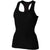 Front - Skinni Fit Womens/Ladies Ribbed Stretch Racerback Vest Top