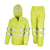 Front - SAFE-GUARD by Result Unisex Adult High-Vis Waterproof Jacket And Trousers Set