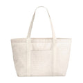 Front - Westford Mill Striped Organic Cotton Shopper