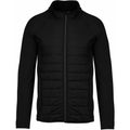 Front - Proact Mens Dual Material Sports Padded Jacket