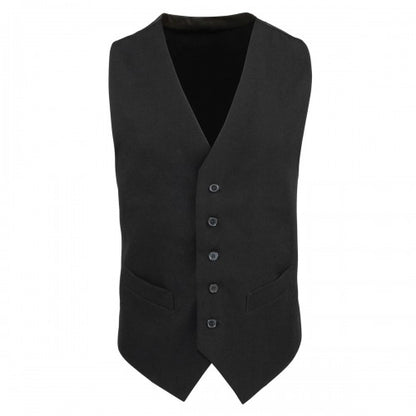 Front - Premier Mens Lined Waistcoat