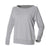Front - Skinni Fit Womens/Ladies Slounge Heather Sweatshirt