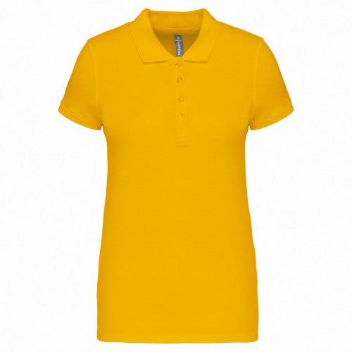 Front - Kariban Womens/Ladies Pique Polo Shirt