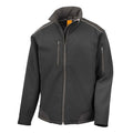 Front - Result Mens Work Guard Ripstop Soft Shell Jacket