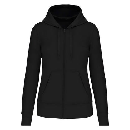 Front - Kariban Womens/Ladies Eco Friendly Full Zip Hoodie