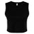 Front - Bella + Canvas Womens/Ladies Muscle Micro-Rib Cropped Vest Top