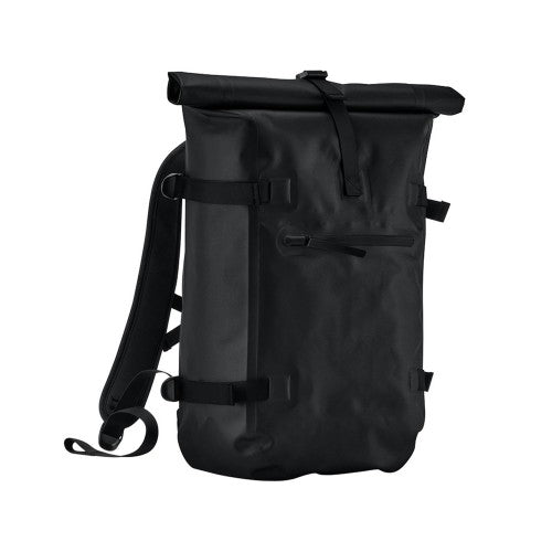 Front - Quadra Tailored Luxe Roll Top Backpack