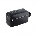 Front - Quadra Washed Toiletry Bag