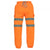 Front - Yoko Unisex Adult Hi-Vis Work Trousers