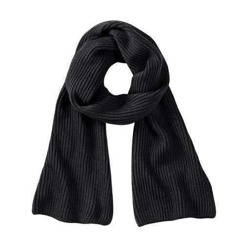 Front - Beechfield Metro Knitted Scarf