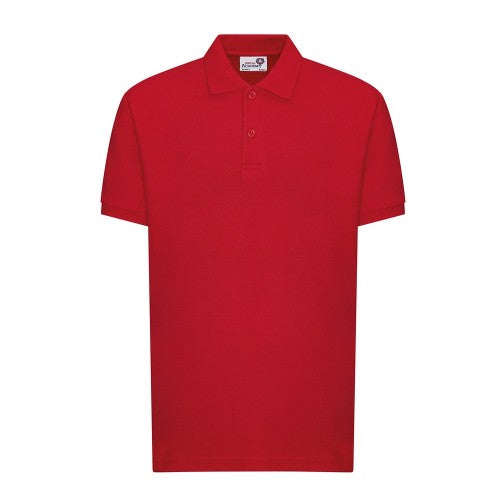 Front - Awdis Childrens/Kids Academy Pique Polo Shirt