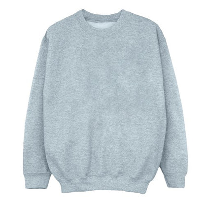 Front - Awdis Childrens/Kids Heather Sweatshirt