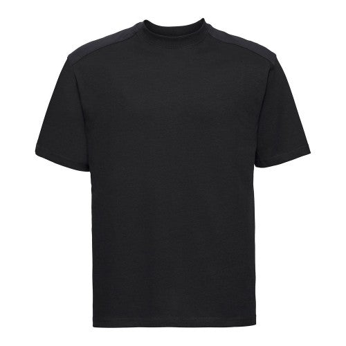 Front - Russell Mens Heavyweight T-Shirt