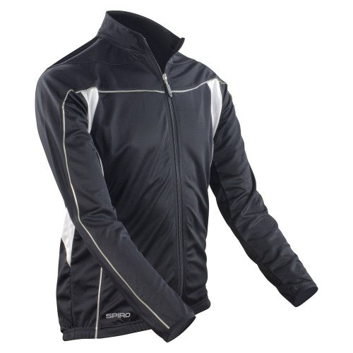 Front - Spiro Mens Bikewear Performance Long-Sleeved Top