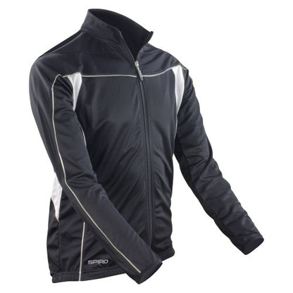 Front - Spiro Mens Bikewear Performance Long-Sleeved Top