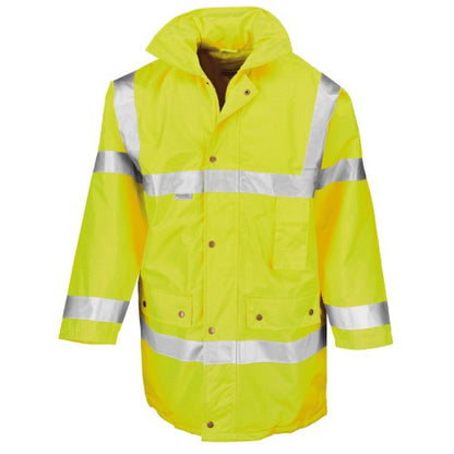 Front - SAFE-GUARD by Result Unisex Adult Hi-Vis Jacket