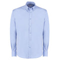 Front - Kustom Kit Mens Oxford Slim Long-Sleeved Shirt