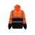 Front - Yoko Mens Hi-Vis Safety Full Zip Hoodie