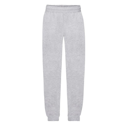 Front - Fruit Of The Loom Childrens/Kids Premium Heather Jogging Bottoms