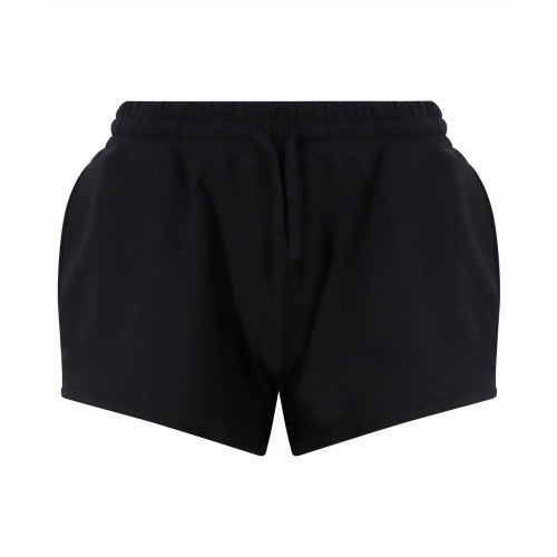 Front - AWDis Cool Womens/Ladies Girlie Sweat Shorts