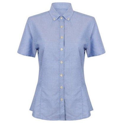 Front - Henbury Womens/Ladies Oxford Modern Shirt