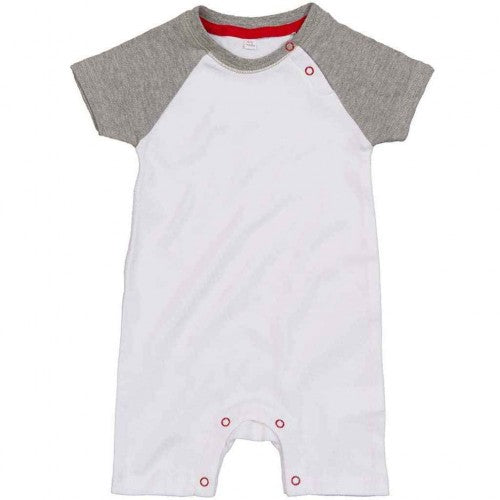 Front - Babybugz Baby Heather Bodysuit