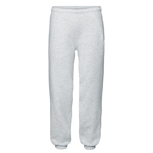 Front - Fruit of the Loom Mens Premium Heather Jogging Bottoms