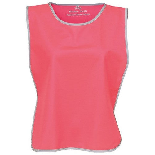 Front - Yoko Childrens/Kids Hi-Vis Reflective Detail Tabard