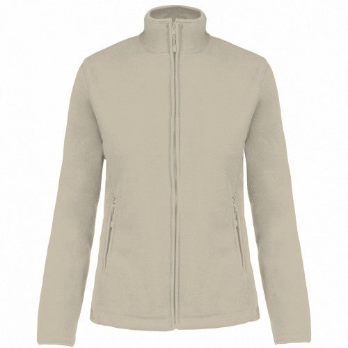Front - Kariban Womens/Ladies Maureen Microfleece Jacket
