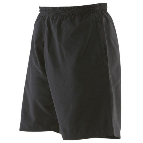 Front - Finden & Hales Mens Microfibre Shorts