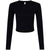 Front - Bella + Canvas Womens/Ladies Micro-Rib Long-Sleeved T-Shirt