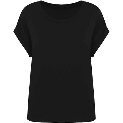 Front - Native Spirit Womens/Ladies Roll Sleeve T-Shirt