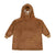 Front - Brand Lab Childrens/Kids Character Teddy Bear Hoodie Blanket