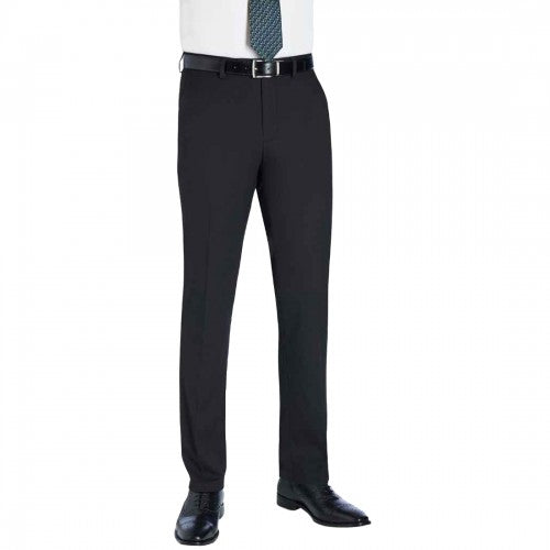 Front - Brook Taverner Mens Eclipse Pegasus Formal Trousers