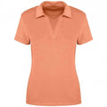 Front - Native Spirit Womens/Ladies Terry Towel Polo Shirt