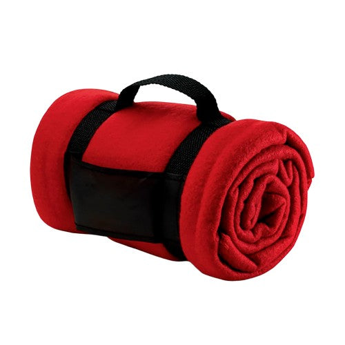Front - SOLS Stavenger Fleece Plaid Blanket
