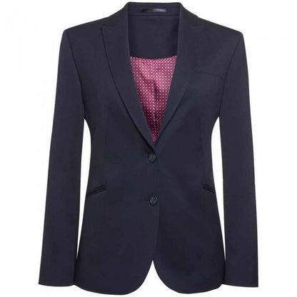 Front - Brook Taverner Womens/Ladies Eclipse Cordelia Pin Dot Suit Jacket