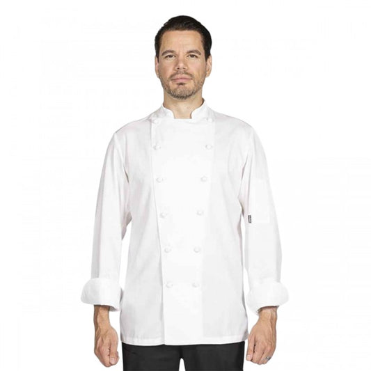 Front - Le Chef Unisex Adult Luxe Chef Jacket