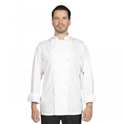 Front - Le Chef Unisex Adult Luxe Chef Jacket