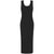 Front - SF Womens/Ladies Racerback Midi Dress