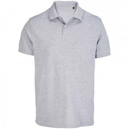 Front - SOLS Unisex Adult Pacific Marl Piqué Polo Shirt