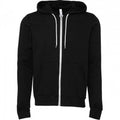 Front - Bella + Canvas Unisex Adult Polycotton Full Zip Hoodie
