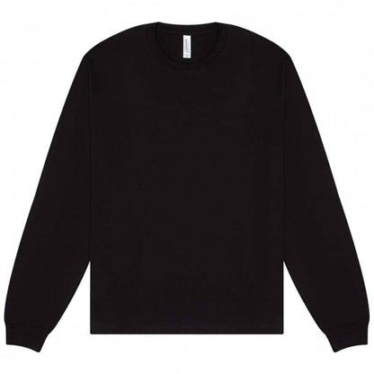 Front - Bella + Canvas Unisex Adult Heavyweight Long-Sleeved T-Shirt