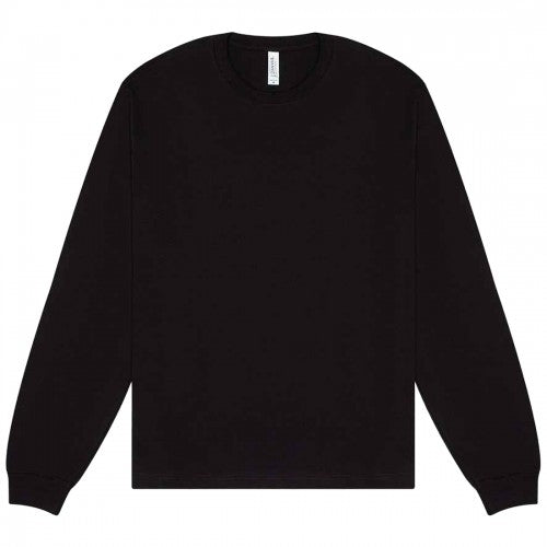 Front - Bella + Canvas Unisex Adult Heavyweight Long-Sleeved T-Shirt