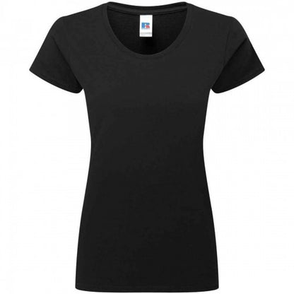 Front - Russell Womens/Ladies Authentic Ringspun Cotton Classic T-Shirt
