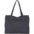 Front - Kimood Denim Look Recycled Shopper Bag